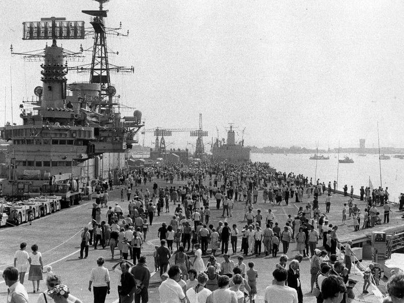 Portsmouth Navy Days is packed full of excited people in 1983. The News PP4990