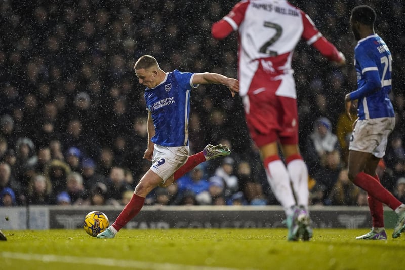Match action from Pompey's win over Stevenage.