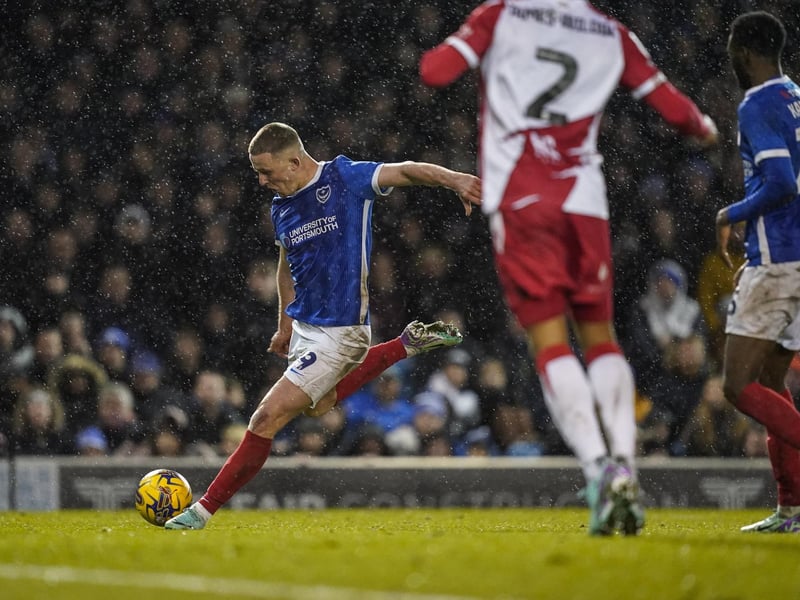 Match action from Pompey's win over Stevenage.