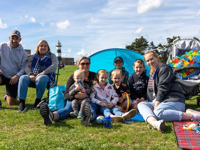 The Skee and Cobb families from Stamshaw
Photos by Alex Shute