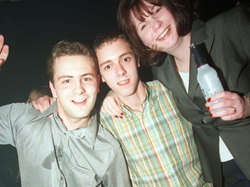 Revellers party the night away at Uropa in 1999