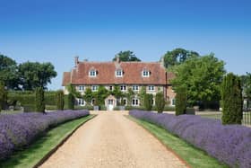 This 8 million pound home has seven bedrooms, six bathrooms and five reception rooms and it is a Grade II listed house that has been restored.