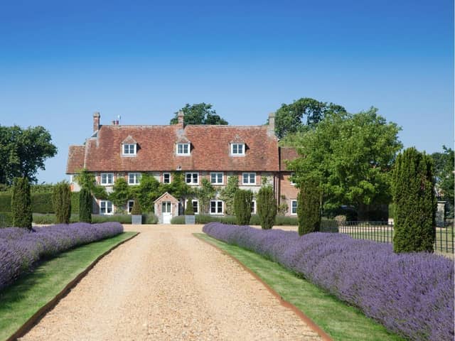 This 8 million pound home has seven bedrooms, six bathrooms and five reception rooms and it is a Grade II listed house that has been restored.