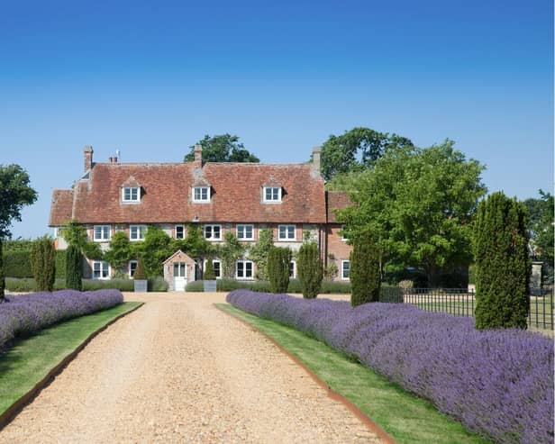 This 8 million pound home has seven bedrooms, six bathrooms and five reception rooms and it is a Grade II listed house that has been restored.