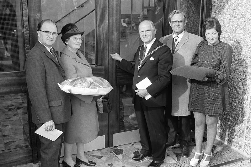 The opening of the new Meridian factory in Kirkby in 1973 - did you work there?