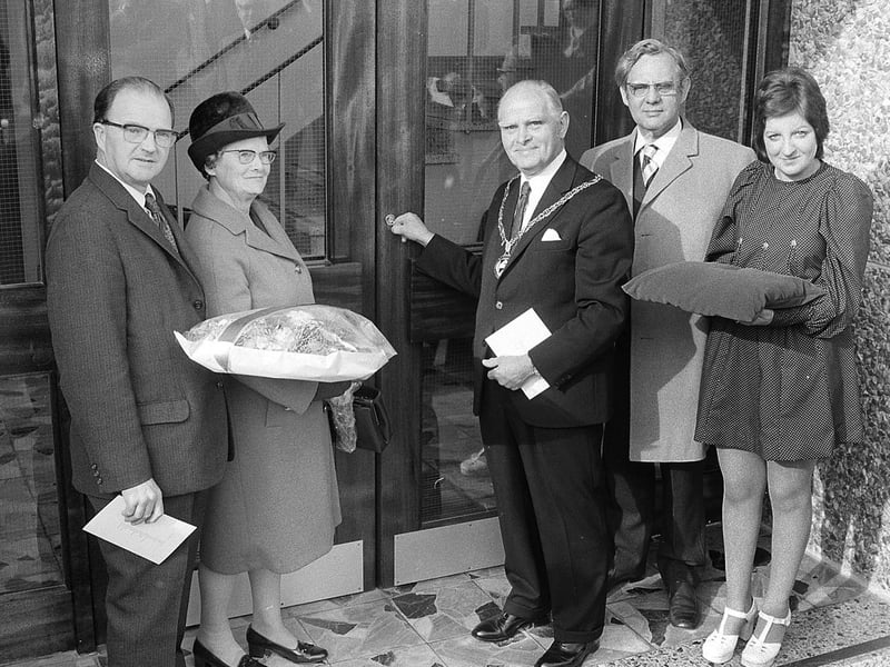 The opening of the new Meridian factory in Kirkby in 1973 - did you work there?