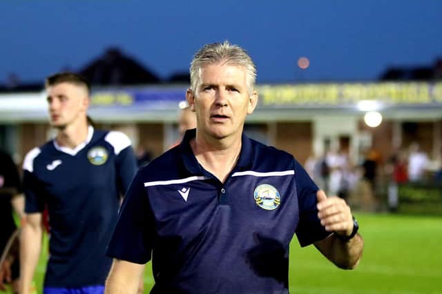 Gosport Borough boss Shaun Gale. Picture: Tom Phillips