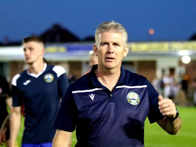 Gosport Borough boss Shaun Gale. Picture: Tom Phillips