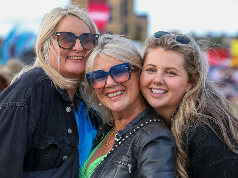 From left, Jo Bye, Lisa Edwards and Georgia Steel.
Picture: Chris Moorhouse (jpns 270823-090)