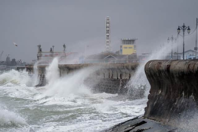 Strong winds in Southsea, Portsmouth on 8th of February 2019

Picture: Habibur Rahman