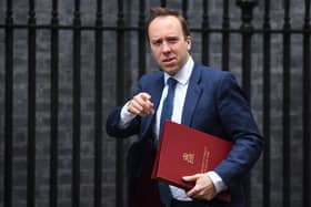 Health and Social Care Secretary Matt Hancock. Picture: Stefan Rousseau/PA Wire