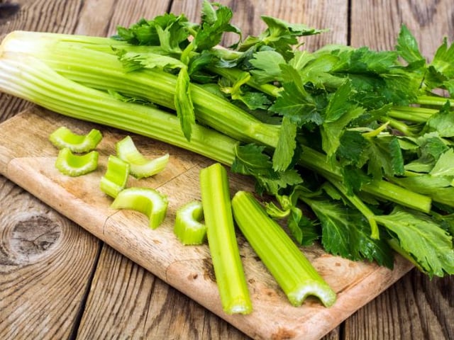 According to the survey, it has been over six weeks since the average Brit last ate celery.