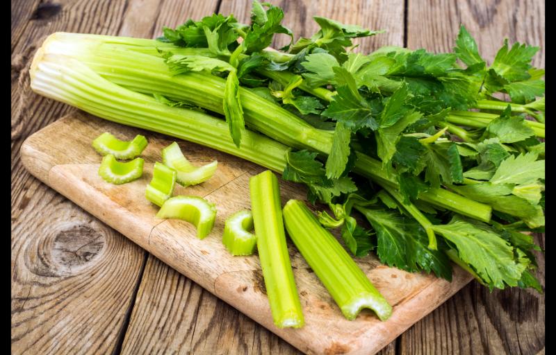 According to the survey, it has been over six weeks since the average Brit last ate celery.