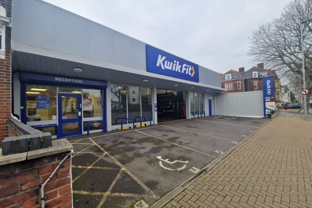 Kwik Fit at 199 London Road in North End, Portsmouth.