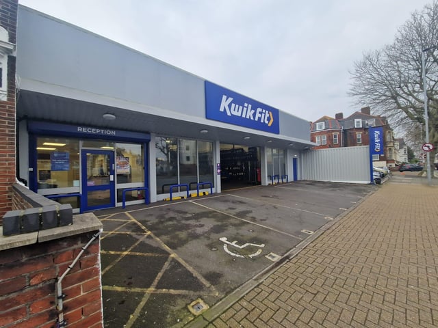 Kwik Fit at 199 London Road in North End, Portsmouth.