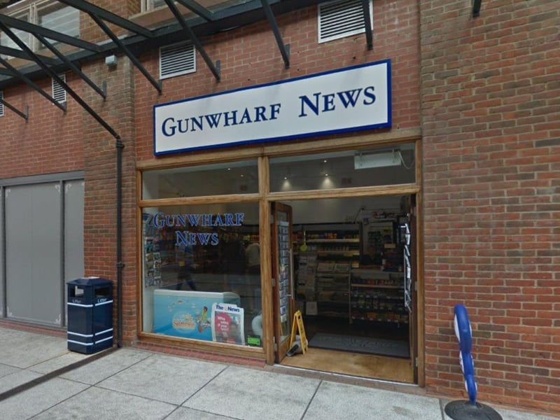 The Gunwharf website states: "Your friendly local Gunwharf Newsagent, stocking everything from Hello to The Times."