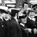 Prince Charles visiting Royal Naval Hospital in Haslar, 1982. The News PP4781