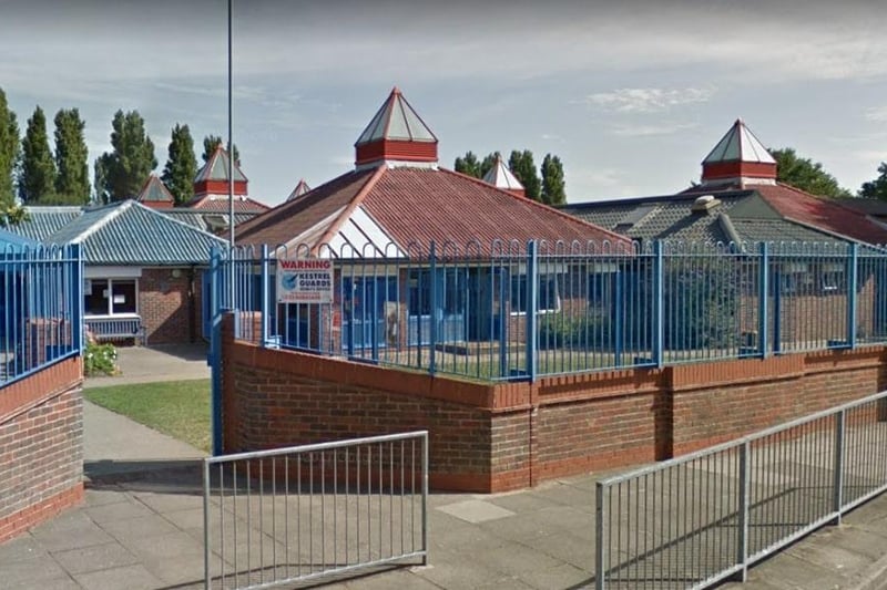 This primary school in Tipner Road has a 5 star rating on Google Reviews.