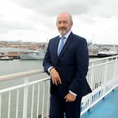 Brittany Ferries chief executive Christophe Mathieu welcomed the change to travel rules.

Picture: Sarah Standing (290620-689)