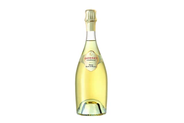 Gosset Grand Blanc de Blancs 750 ml bottle.