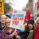 University and College Union (UCU) staged strikes across the UK amid an ongoing row over pay and conditions. University of Portsmouth staff joined in the demonstrations. Picture: Jane Barlow/PA Wire