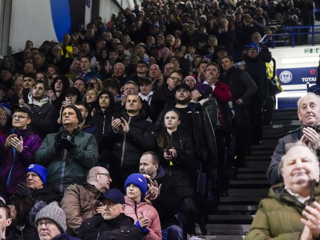 Our photographer Jason Brown captured all the action - on and off the pitch - at Fratton Park for Pompey's clash with Fleetwood.