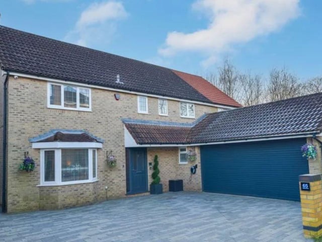 This home offers ample amounts of space and is ideal for a big family.