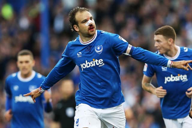 Former Pompey striker Brett Pitman Picture: Joe Pepler/Digital South