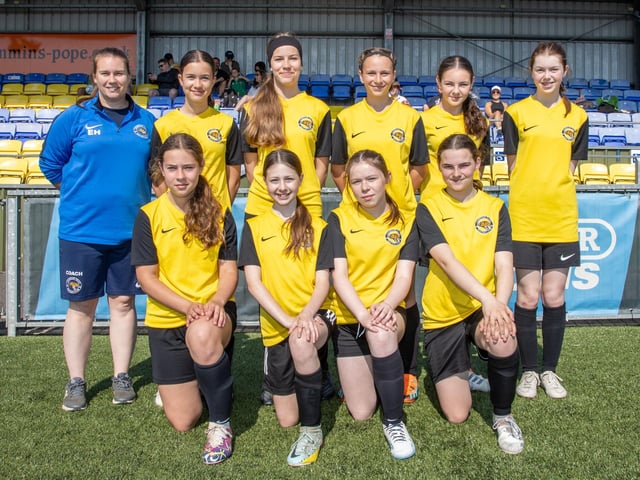 Chineham Tigers U13s. Picture: Alex Shute