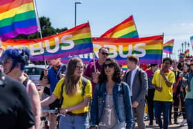 A picture of Portsmouth Pride in 2019. Picture: Johnny Black, www.johnnyblackphotography.co.uk, www.facebook.com/Johnnyblackphotography