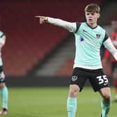 Ex-Pompey midfielder Adam Payce has been on trial at Premier League Brentford following his Fratton Park release. Picture: Jason Brown