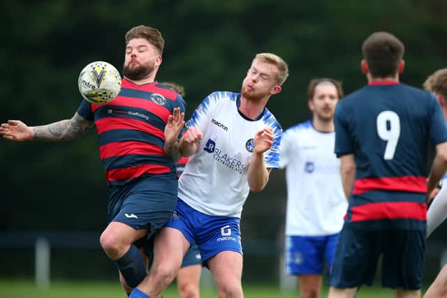 Shane Cornish, left, has left Paulsgrove to sign for Moneyfields.
Picture: Chris Moorhouse
