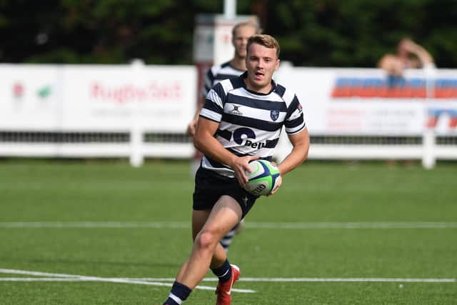 Ben Holt bagged a try on his Havant debut. Picture: Neil Marshall