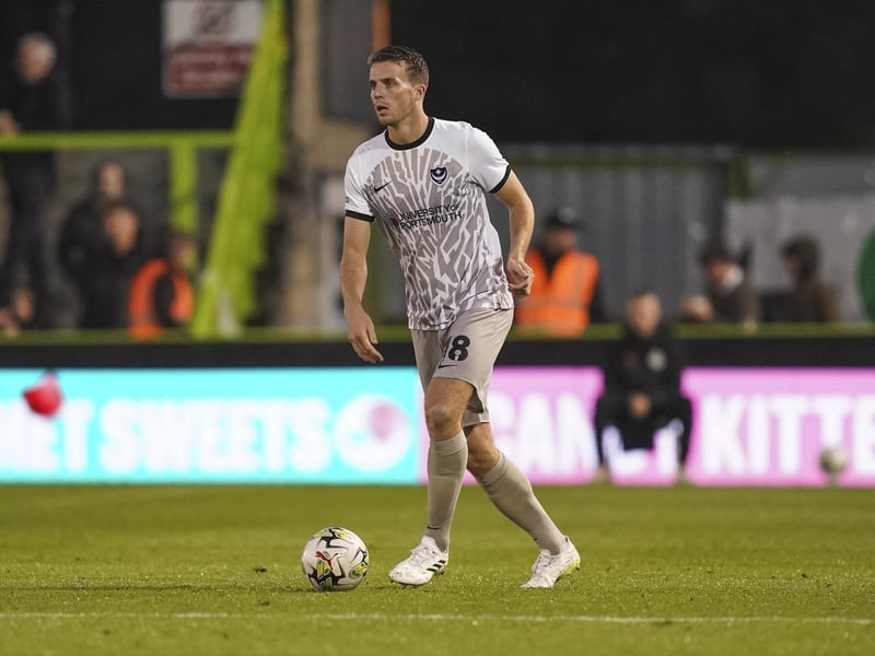 Some debate about whether he deserved a starting spot after Tuesday night. Those questions were silenced by a really eye-catching, with an ability to step out with the ball and prompt Pompey’s attacking play its hallmark. One defensive error was almost punished but an overwhelmingly positive display.
