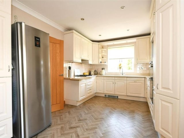Another view of the kitchen at the Oak Bank Close property. As you can see, it is bright and spacious.