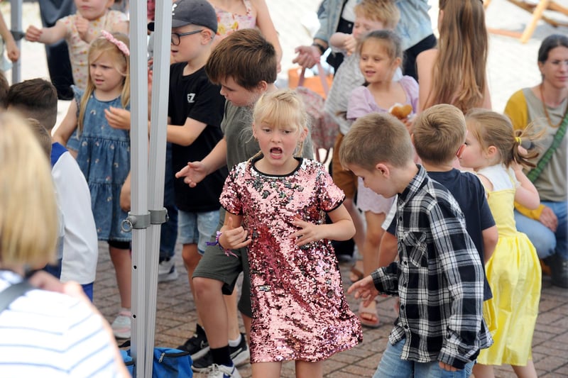 A summer disco party took place at Port Solent on Tuesday, July 25.
Picture: Sarah Standing (250723-9806)