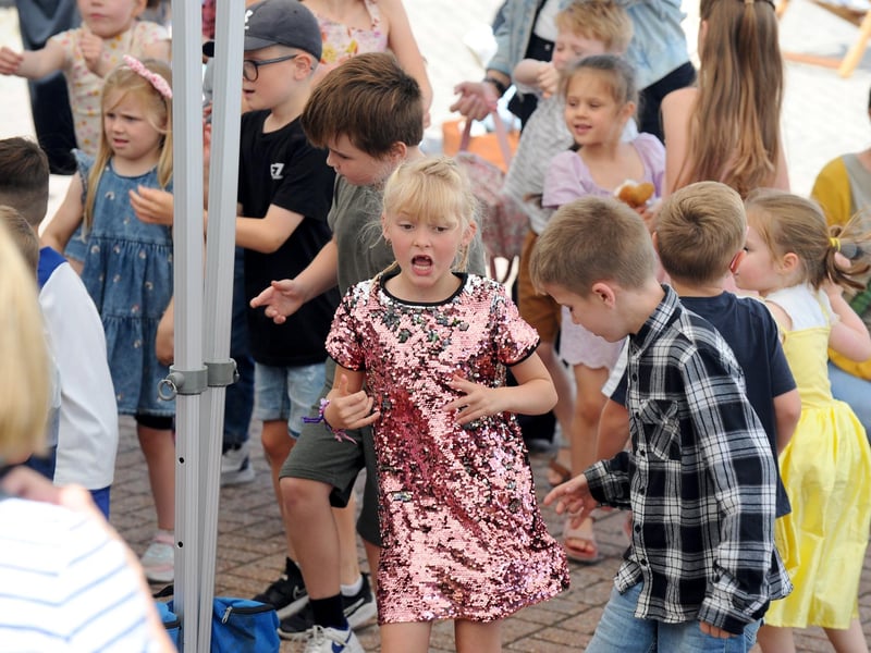 A summer disco party took place at Port Solent on Tuesday, July 25.
Picture: Sarah Standing (250723-9806)