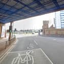 The junction of St George’s Road, Park Road and the access to Gunwharf has been identified as an enforcement area. Credit: Google Street View