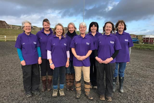 Solent Riding for the Disabled Association donated more than £850 to keep the Fort Widley horses fed while the centre is shut