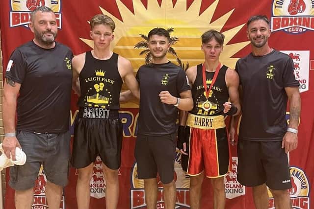 From left - Billy Bessey, Callum Bartlett, Mike Bowman, Harry Ford, Rob Ford.