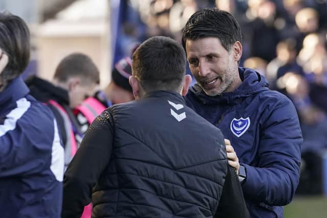Pompey boss Danny Cowley