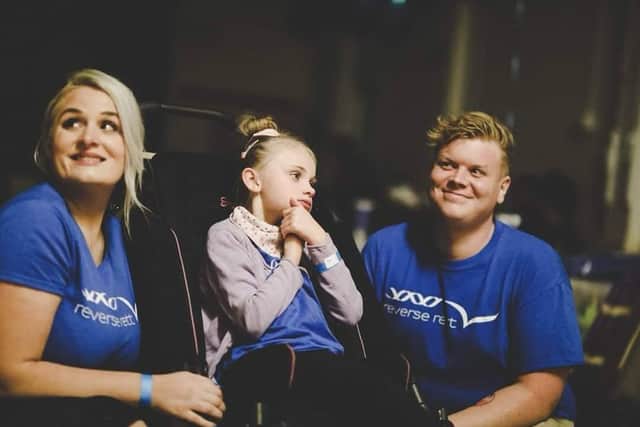 Katherine McCready, Lucy and Dan Sawyer - LucyFest will be fundraising for the charity Reverse Rett