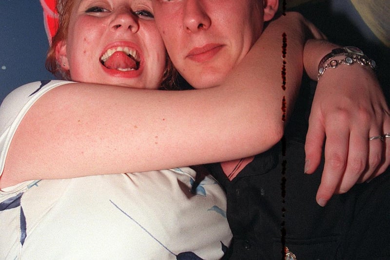 Partying the night away at Millennium Club in Gosport in 1999