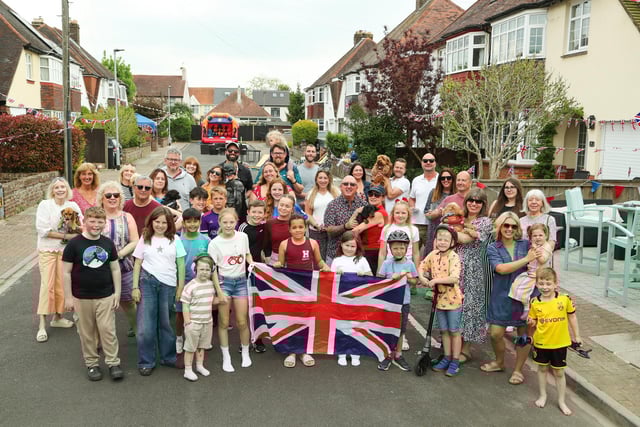 Mulberry Avenue in Cosham celebrated VE Day with a street party on Saturday May 3, 2025.