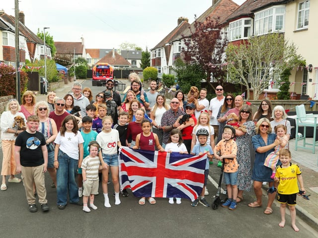 Mulberry Avenue in Cosham celebrated VE Day with a street party on Saturday May 3, 2025.