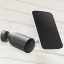 The EB3 needs neither base station nor hard wiring. A full charge can last 120 days but the EZVIZ solar panel ensures continuous charging provided it's sited where it can receive plenty of sunlight