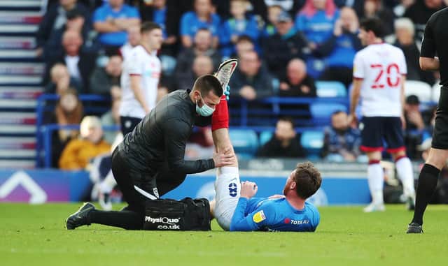 Ryan Tunnicliffe may need an operation after severe hamstring tear. Picture: Joe Pepler