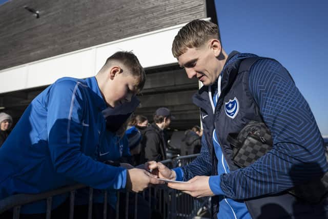 Pompey forward Ronan Curtis is facing up to nine months out after suffering an ACL injury