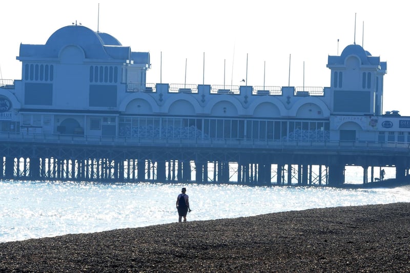 South Parade pier on Saturday, April 11, 2020 (110420-779)