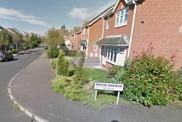 Residents of Thyme Avenue and John Bunyan Close have reported their Christmas decorations being vandalised. Picture: Google Street Maps